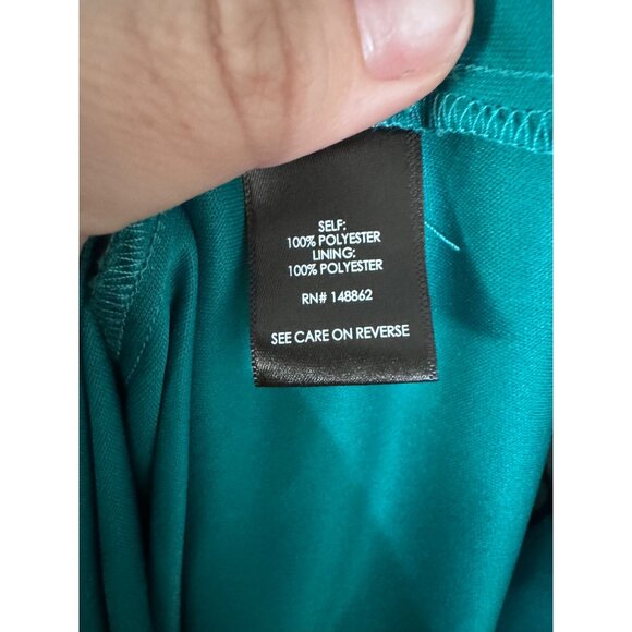 Torrid tea length studio crepe de chine tie neck tiered‎ dress size 4x floral - Picture 6 of 7